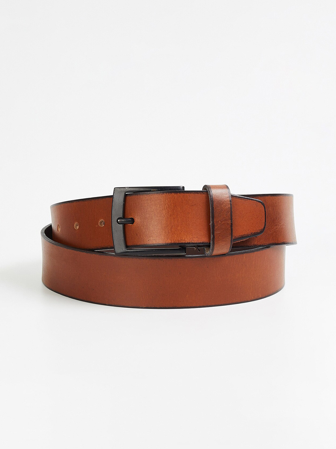 

Fame Forever by Lifestyle Men Leather Formal Belt, Brown