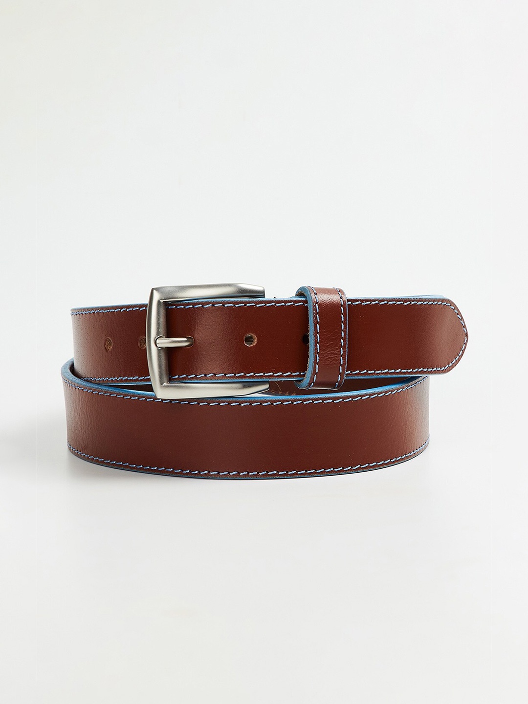 

Fame Forever by Lifestyle Men Leather Belt, Brown