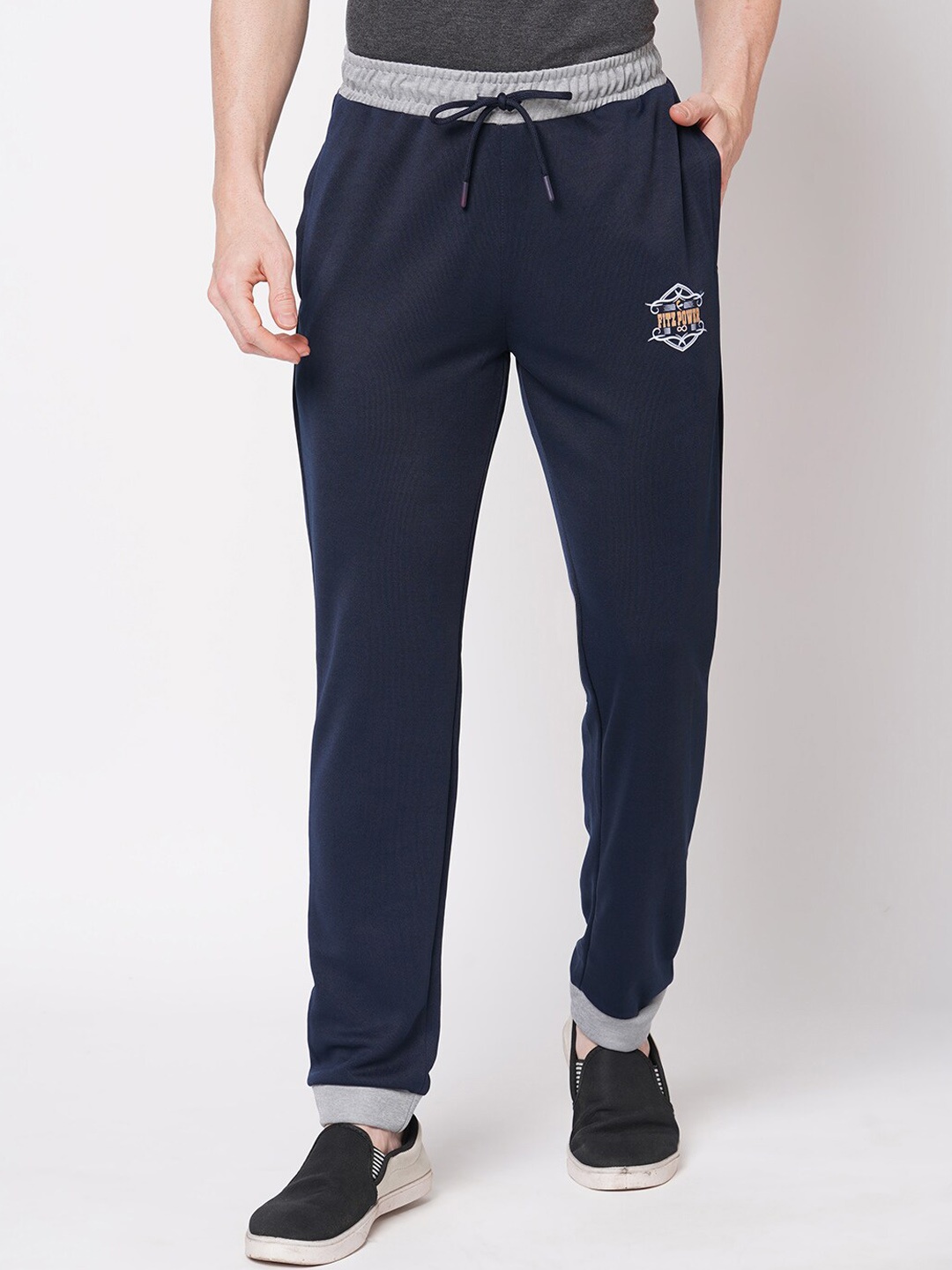 

FiTZ Men Slim-Fit Joggers, Navy blue