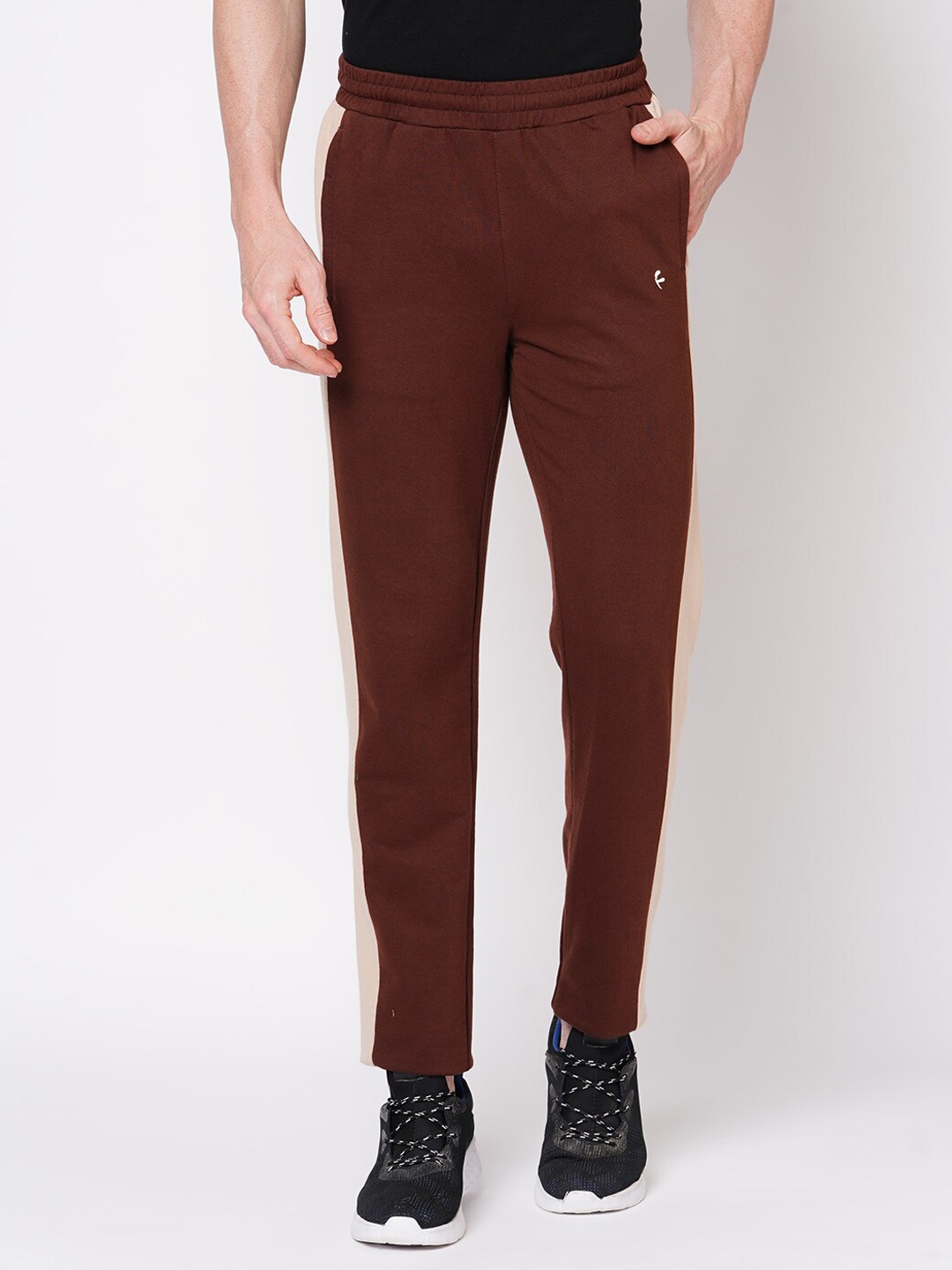 

FiTZ Men Slim-Fit Track Pants, Brown