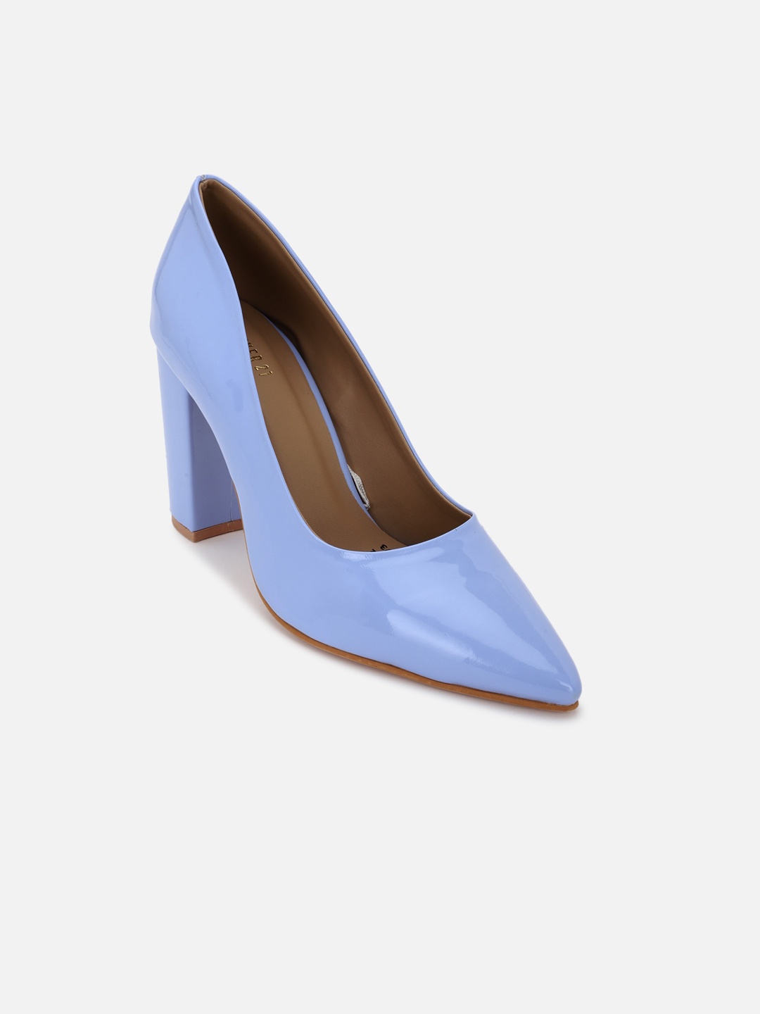 

FOREVER 21 Women Block Pump Heels, Blue