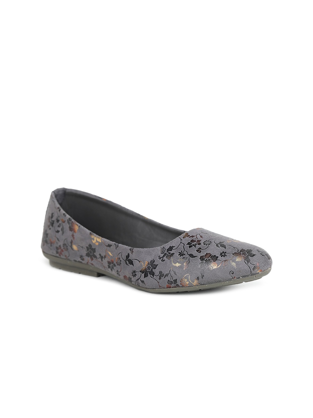 

Moonwalk Women Printed Ballerinas Flats, Black