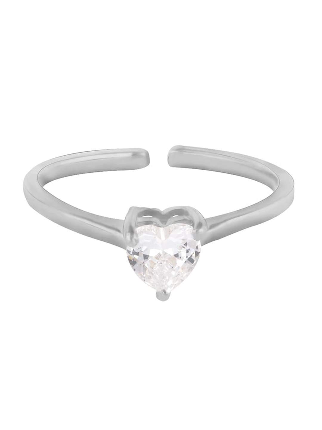 

GIVA Rhodium-Plated 925 Sterling Silver Adjustable Ring