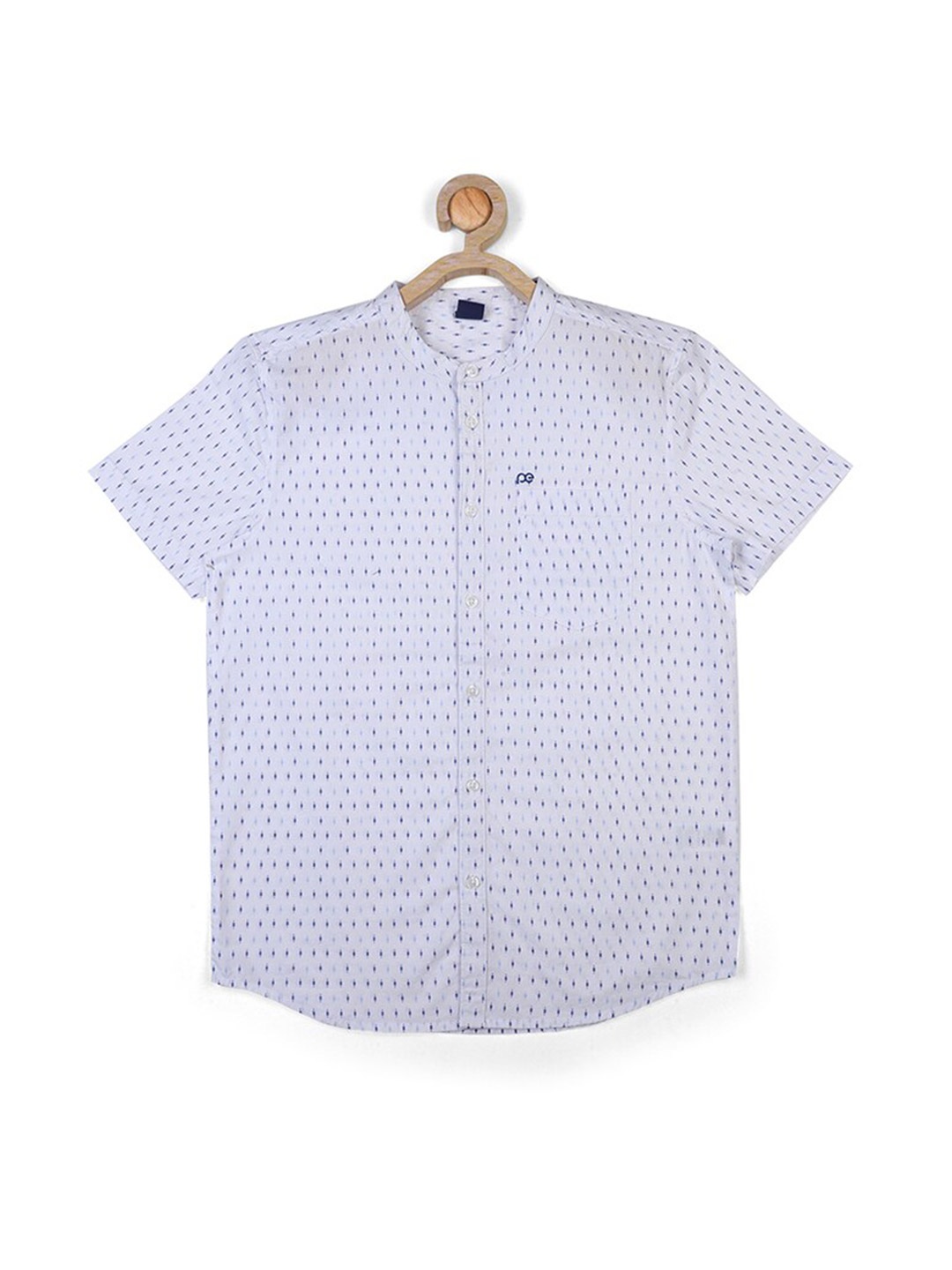 

Peter England Boys Printed Cotton Casual Shirt, White