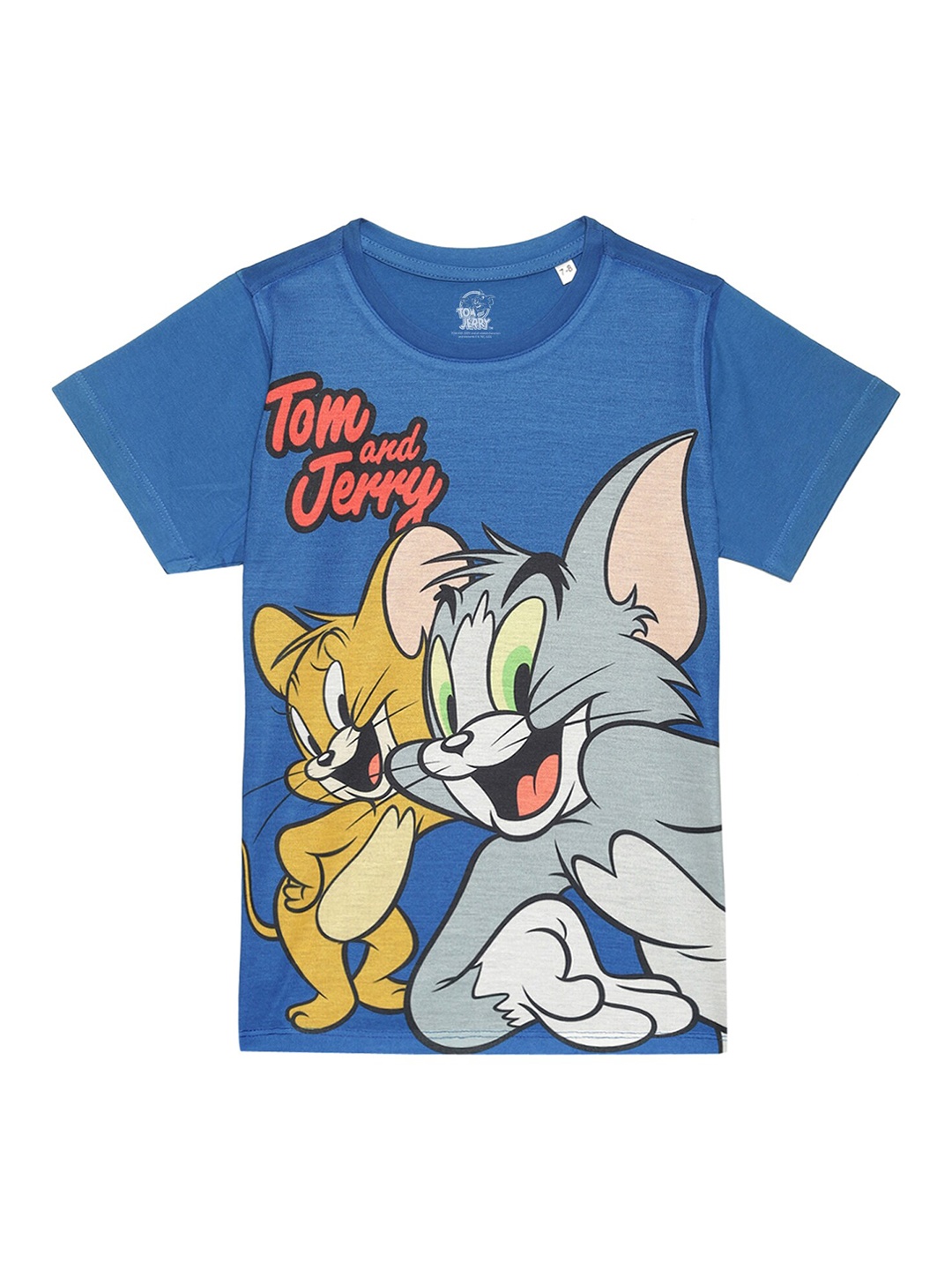 

DC by Wear Your Mind Boys Tom & Jerry Printed T-shirt, Blue