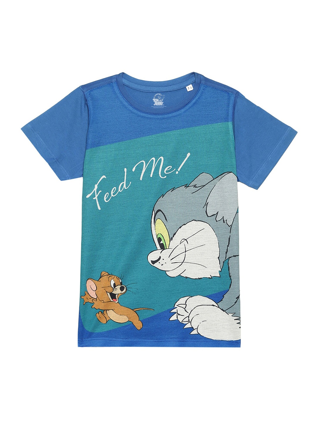 

DC by Wear Your Mind Boys Tom & Jerry Printed T-shirt, Blue
