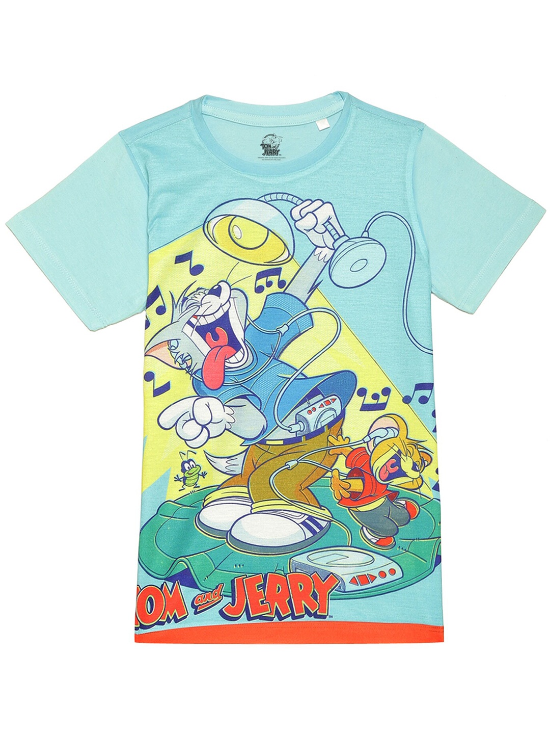 

DC by Wear Your Mind Boys Tom & Jerry Printed T-shirt, Blue