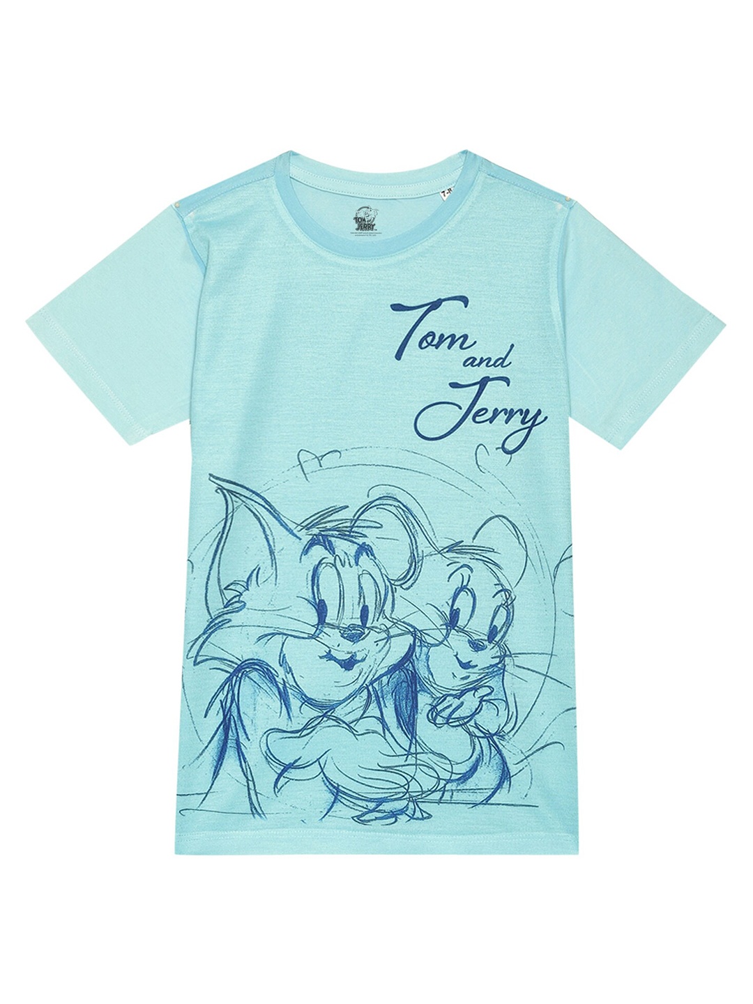 

DC by Wear Your Mind Boys Tom & Jerry Printed T-shirt, Blue