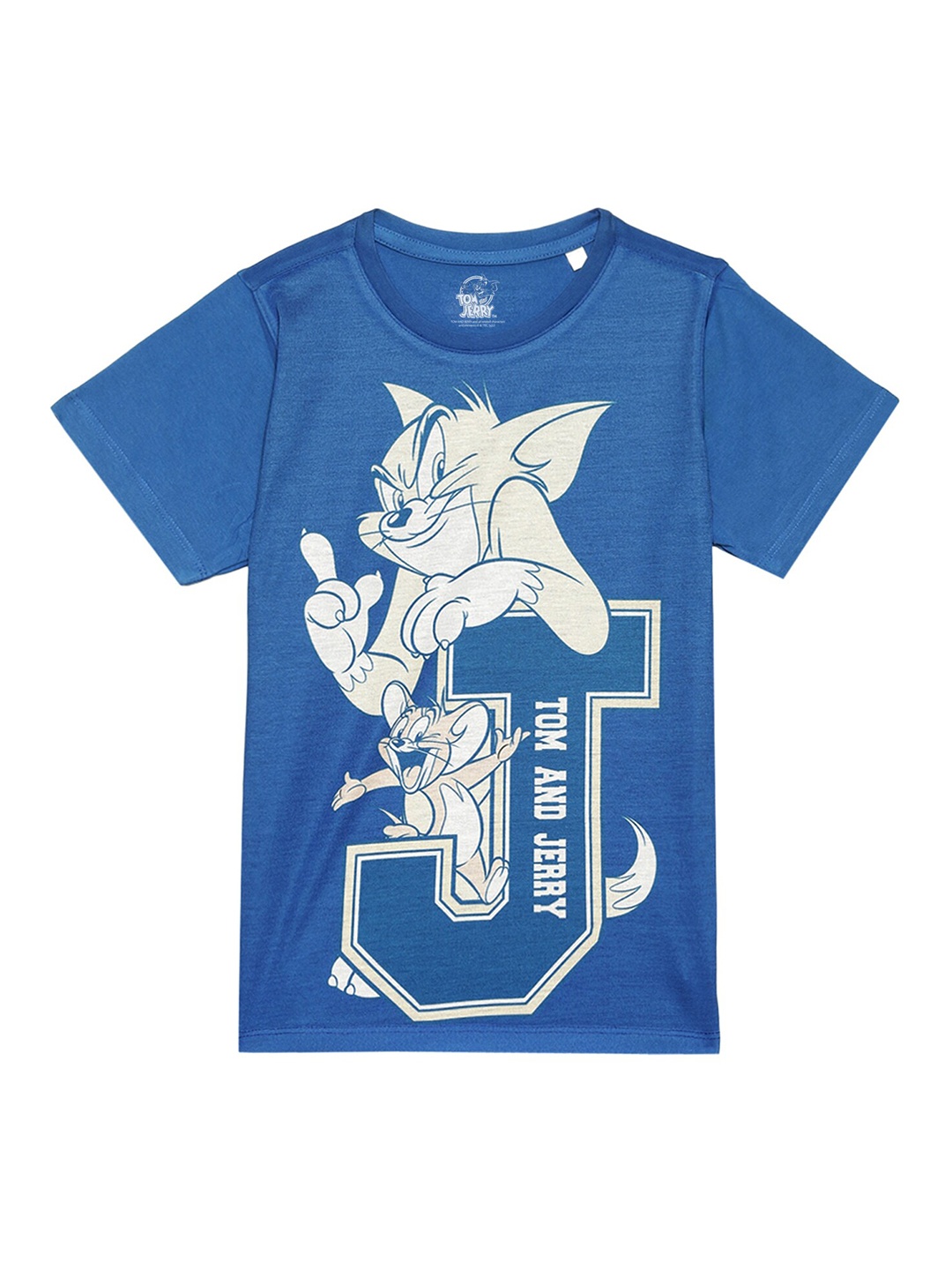 

DC by Wear Your Mind Boys Cotton Printed T-shirt, Blue