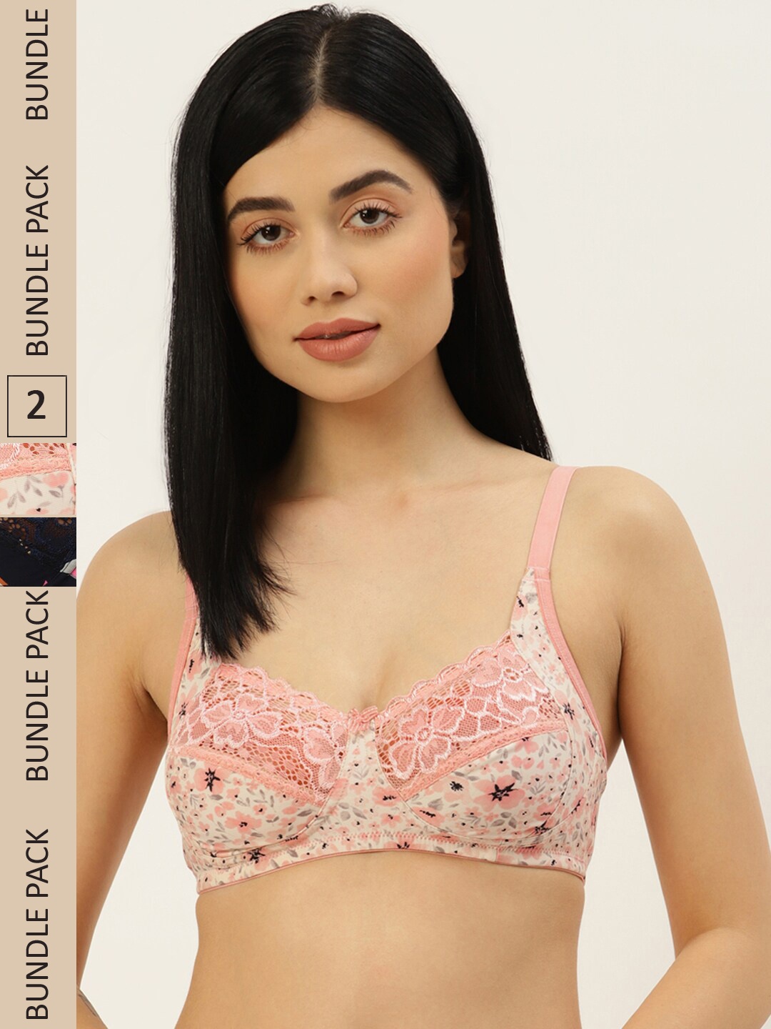 

Leading Lady Pack Of 2 All Day Comfort Bra, Pink