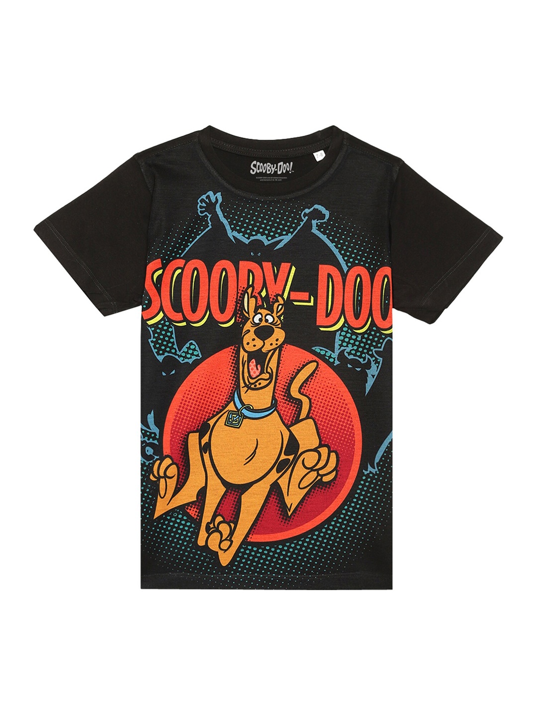 

Scooby Doo by Wear Your Mind Boys Printed T-shirt, Black