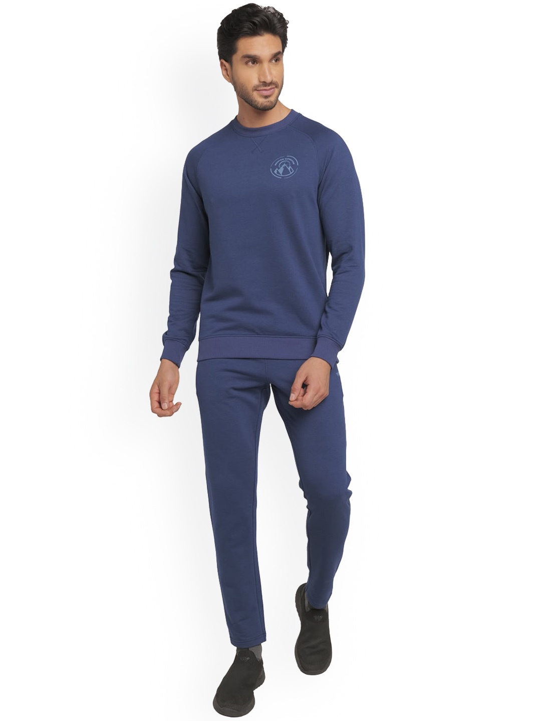 

Wildcraft Men Solid Tracksuits, Navy blue