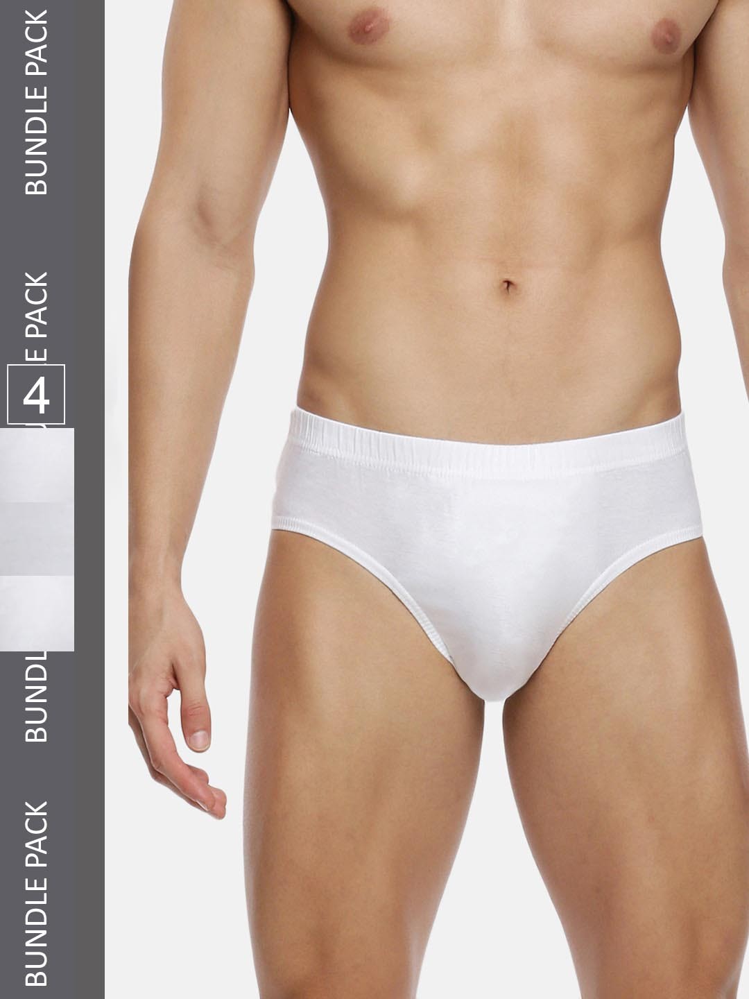 

Ramraj Men Pack Of 4 Basic Briefs MercIEW4P, White