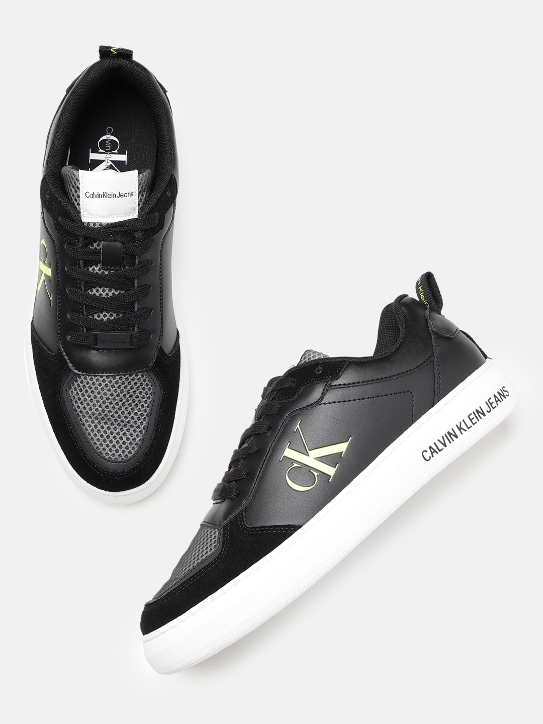 

Calvin Klein Jeans Men Sneakers, Black