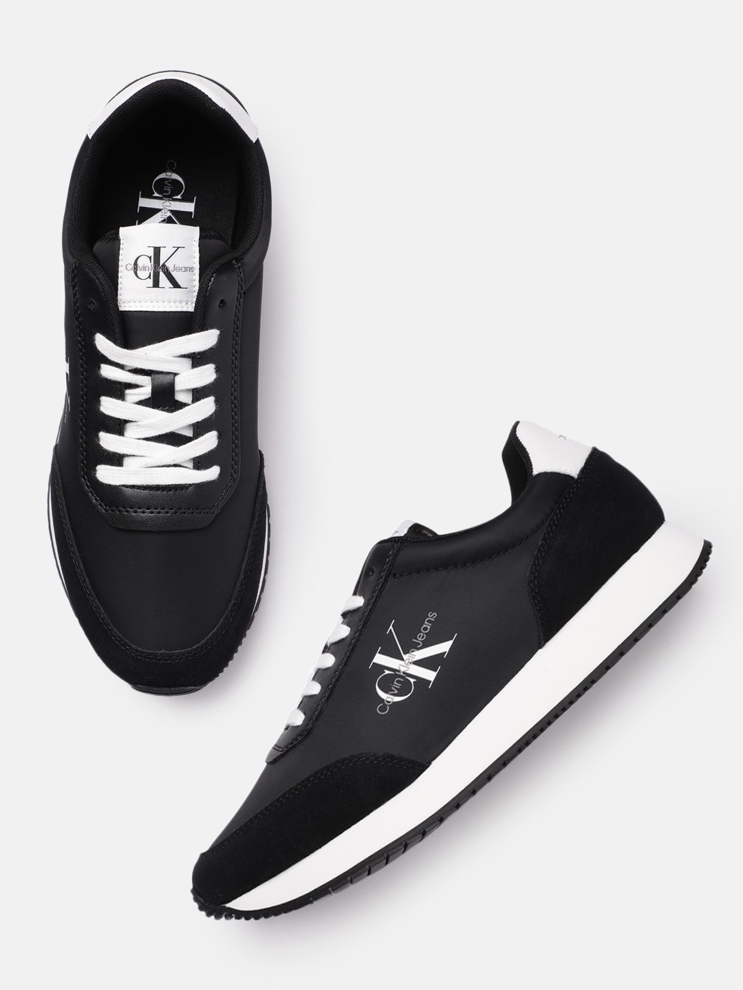 

Calvin Klein Jeans Men Sneakers, Black