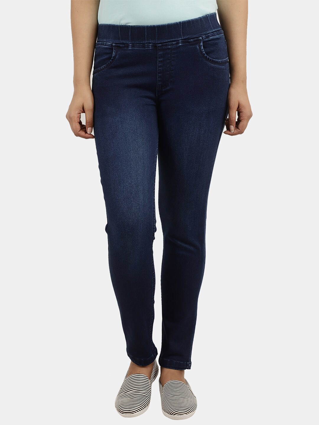 

V-Mart Women Regular Fit Jeggings, Blue