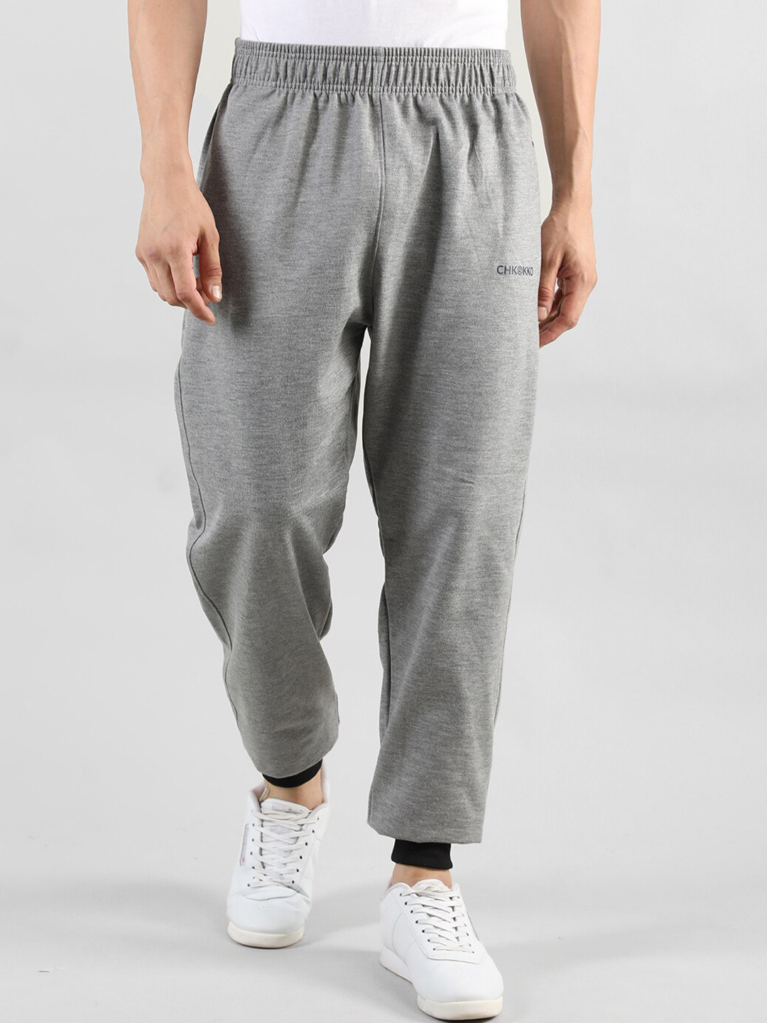 

CHKOKKO Men Joggers, Grey