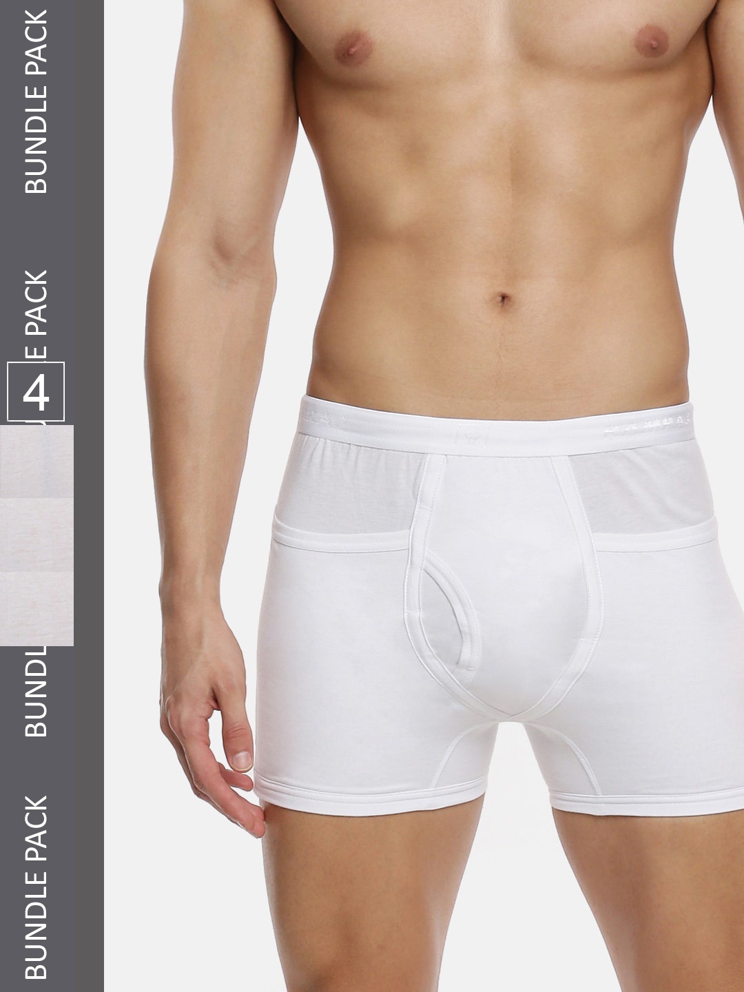 

Ramraj Men Pack Of 4 Cotton Trunk TargetTRNKWOP4P, White