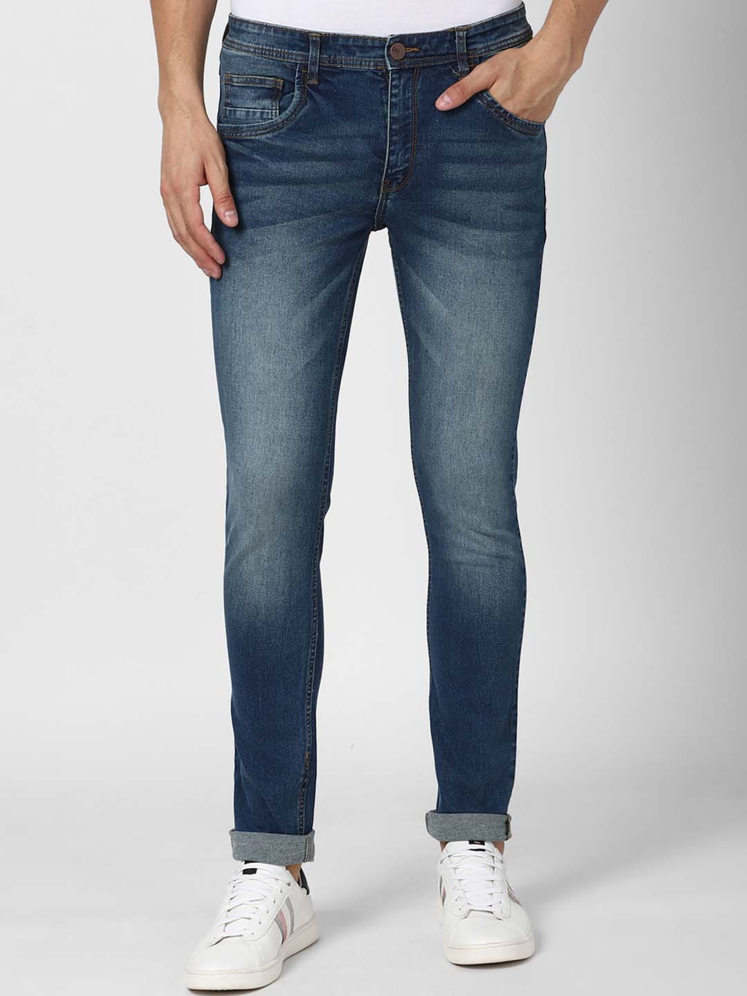 

Van Heusen Sport Men Skinny Fit Heavy Fade Jeans, Blue