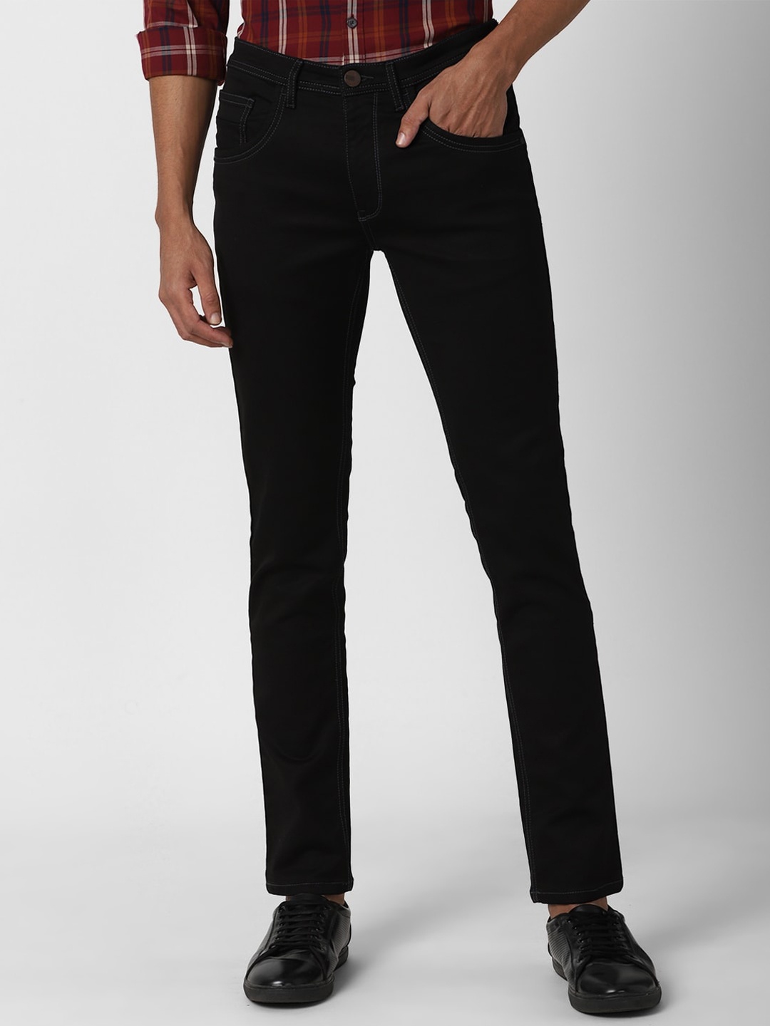 

Van Heusen Sport Men Skinny Fit Jeans, Black