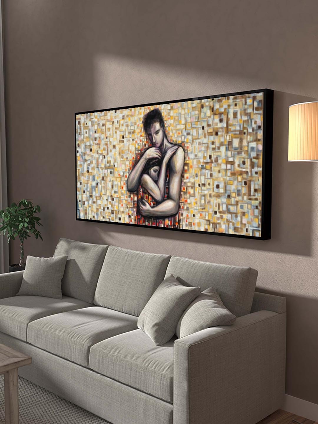 

Art Street Black & Yellow A Couple Visualization Wall Art