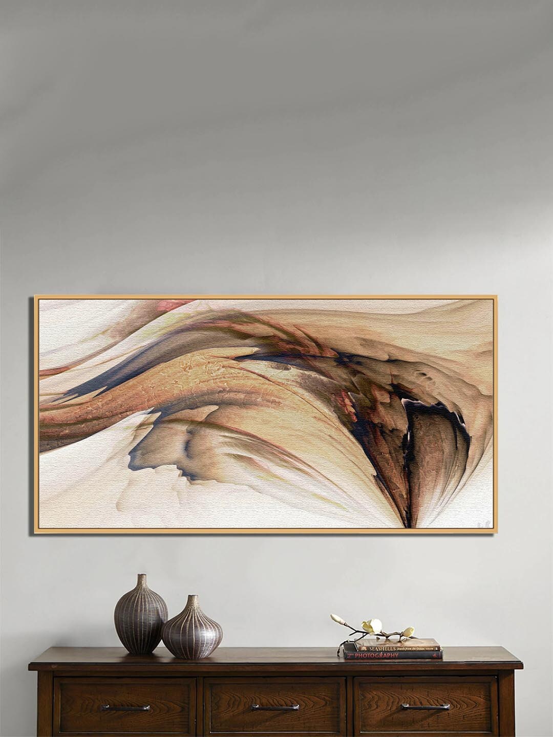 

Art Street White & Brown Sand Digital Wall Art