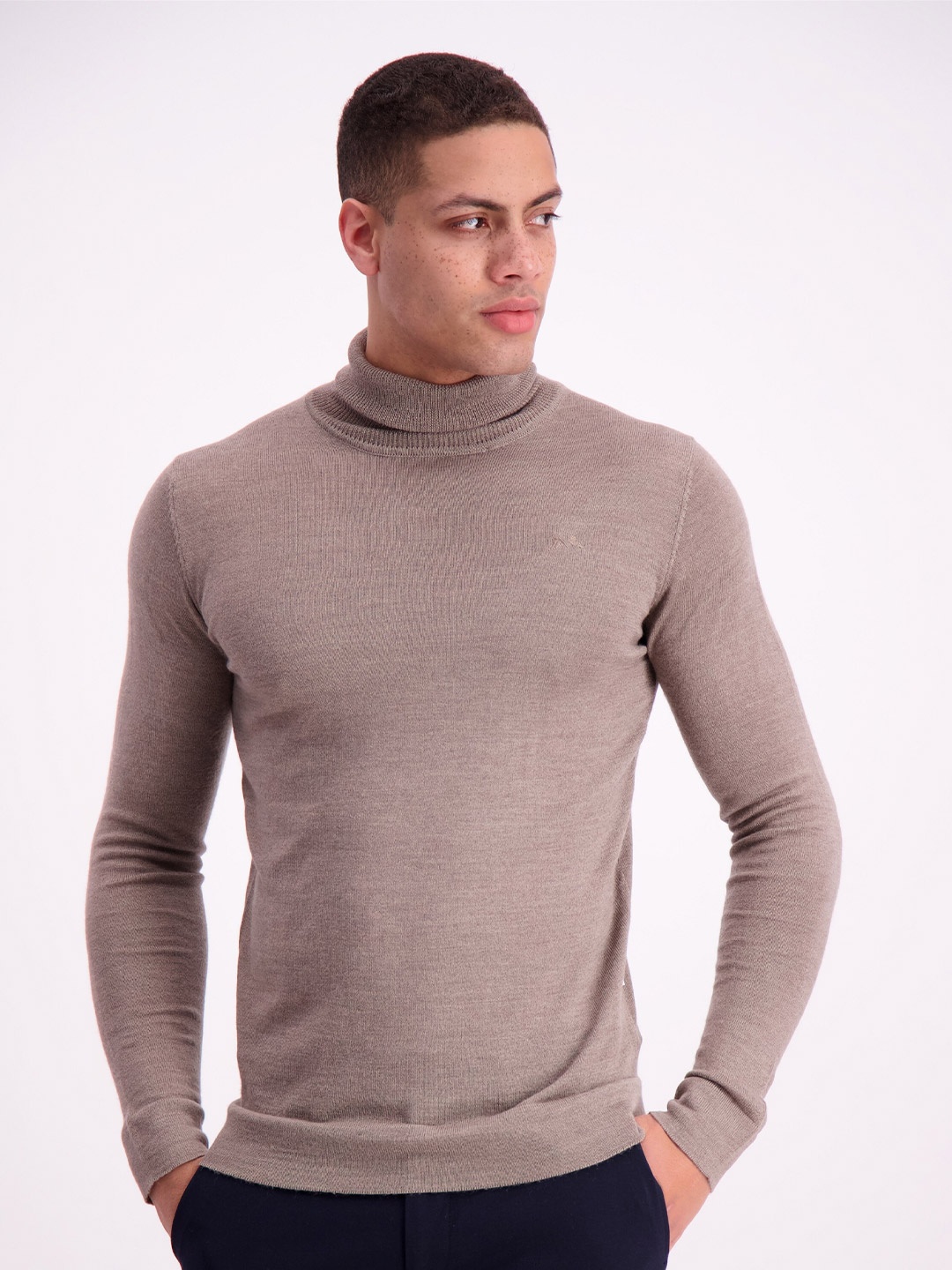 

LINDBERGH Men Grey Pullover