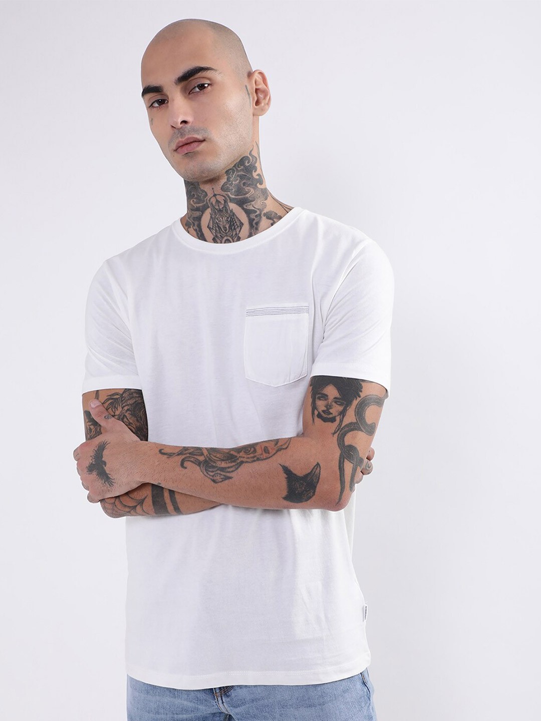

LINDBERGH Cotton T-shirt, White