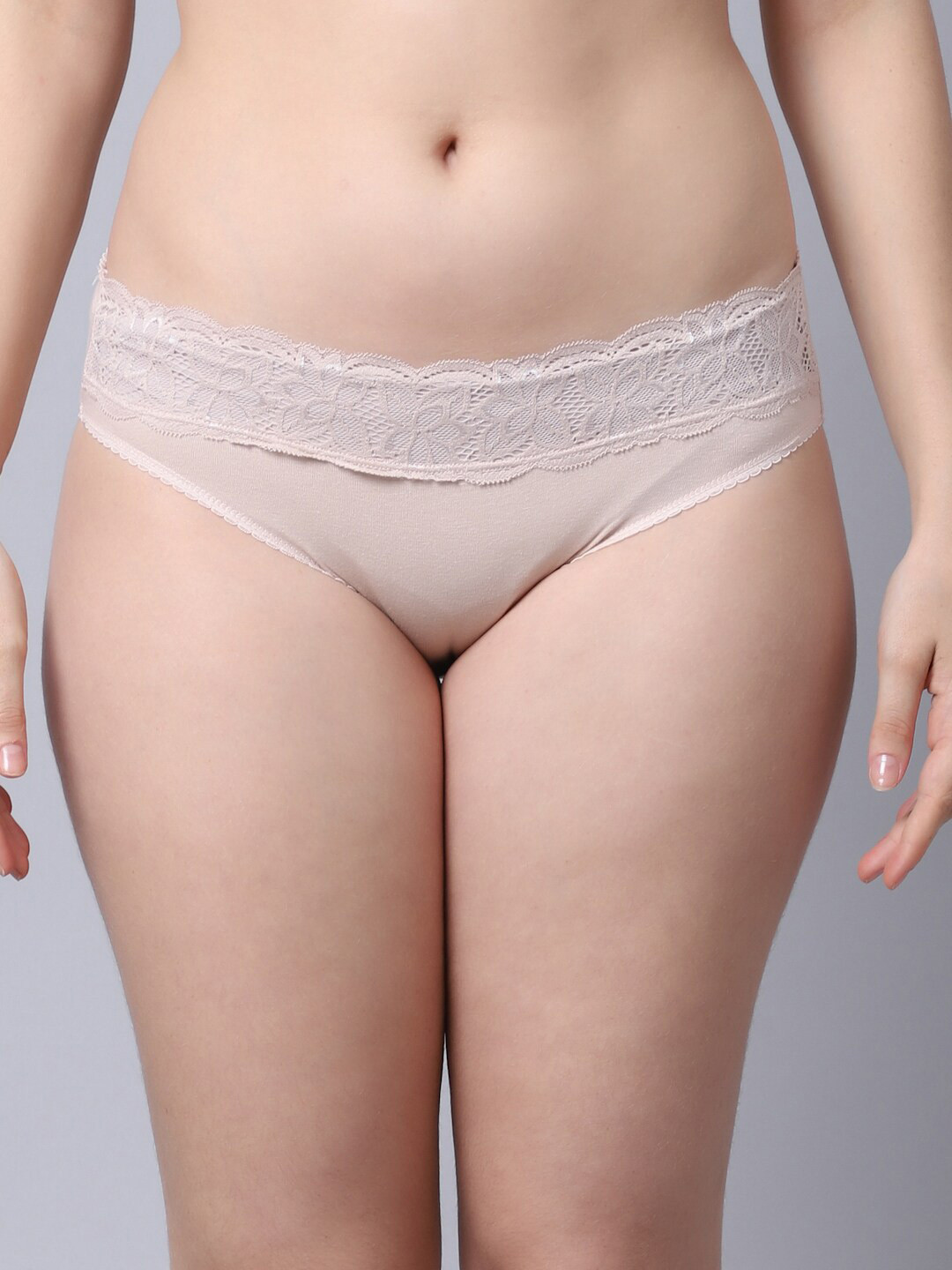 

Jinfo Women Hipster Briefs LP04-09-S, Beige