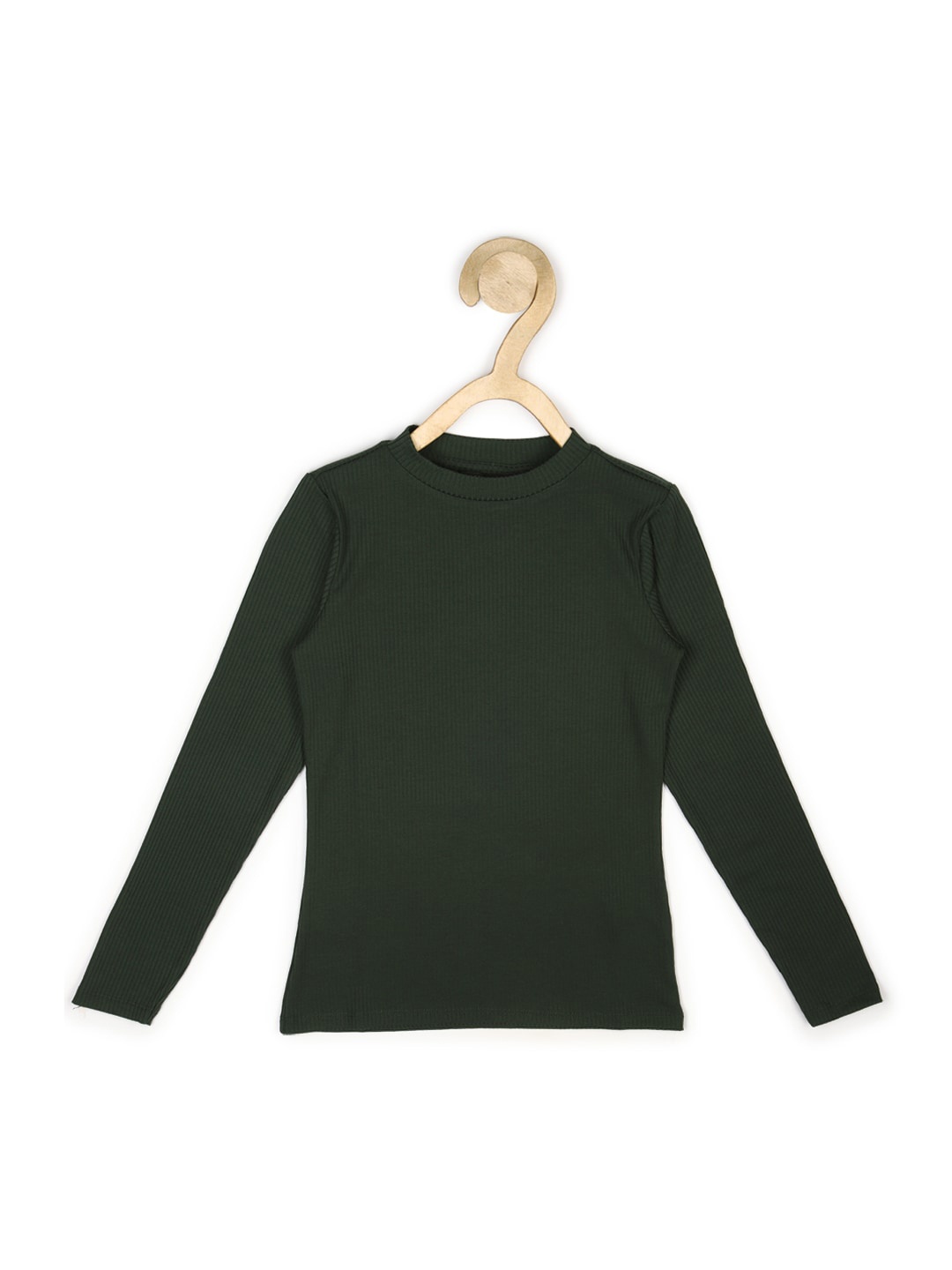 

Peter England Girls Long Sleeves T-shirt, Green