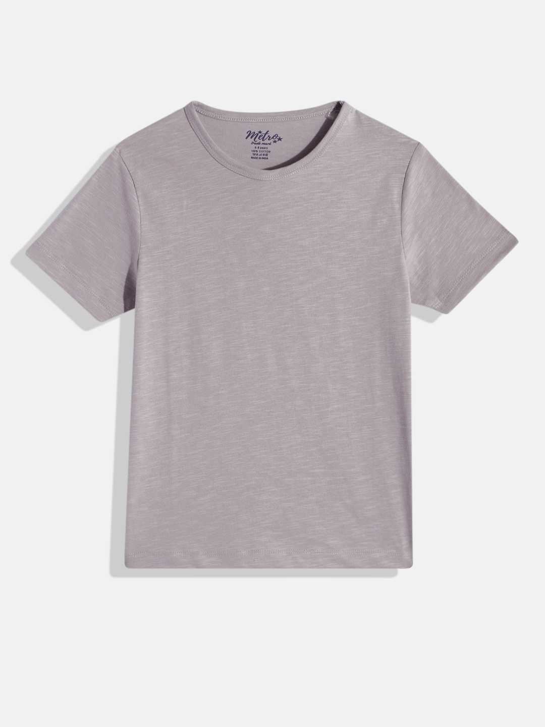 

METRO KIDS COMPANY Boys Slim Fit T-shirt, Grey