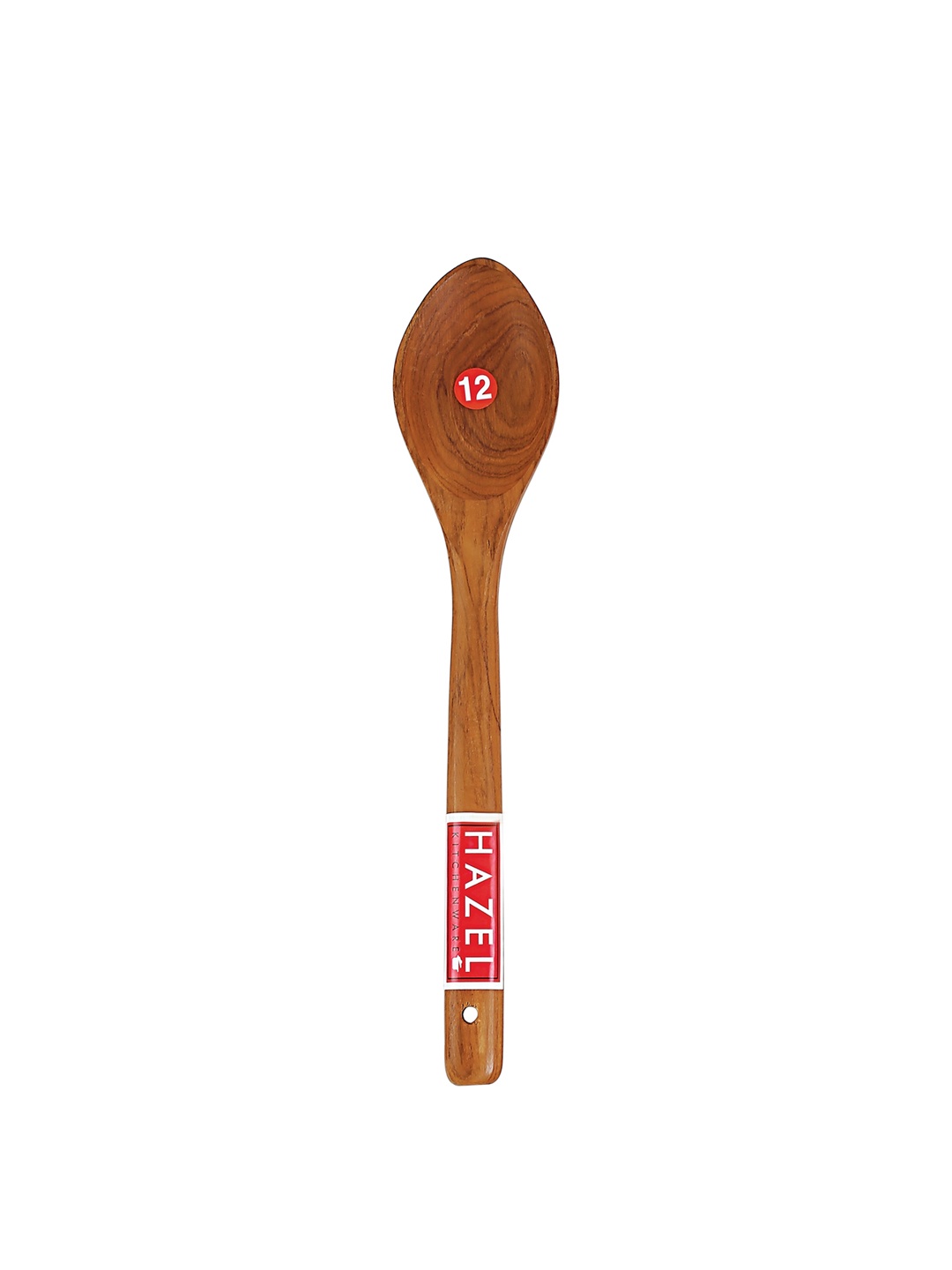 

HAZEL Brown Wooden Non Stick Spatula Scoop