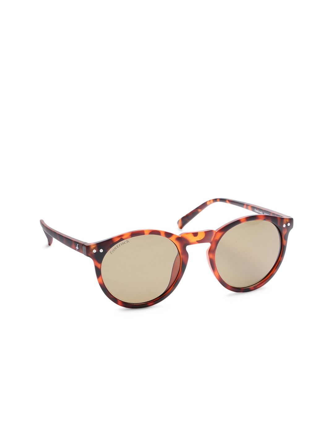 

Fastrack Men Oval Sunglasses P383BR1P, Brown