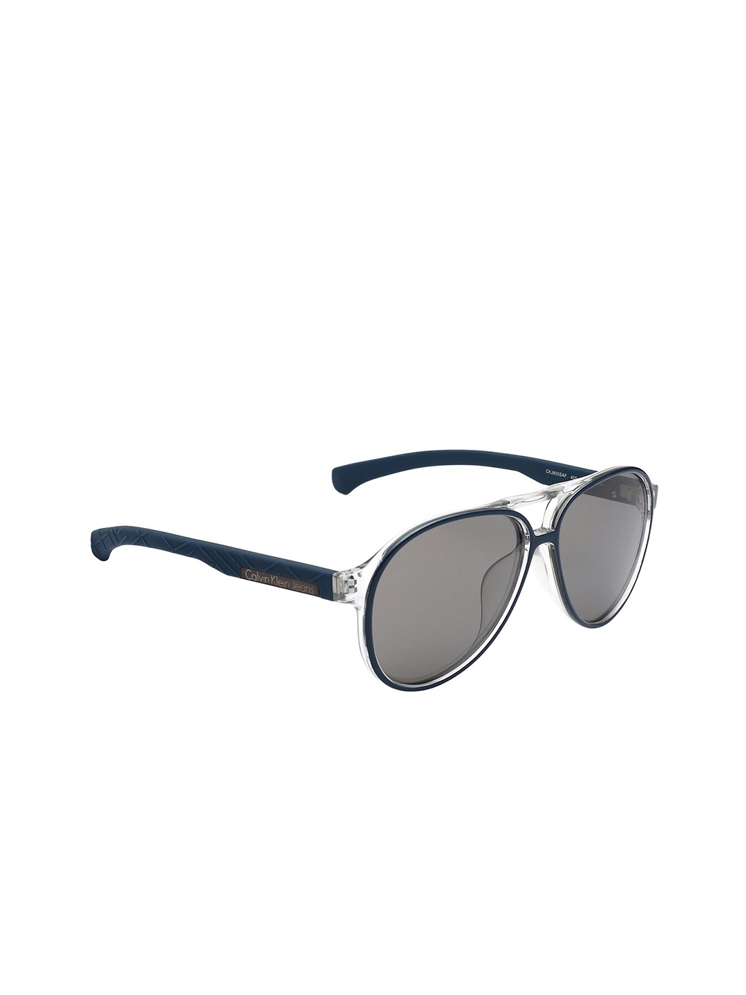 

Calvin Klein Aviator Sunglasses - UV Protected Lens CKJ 805AF 405 59 S, Grey