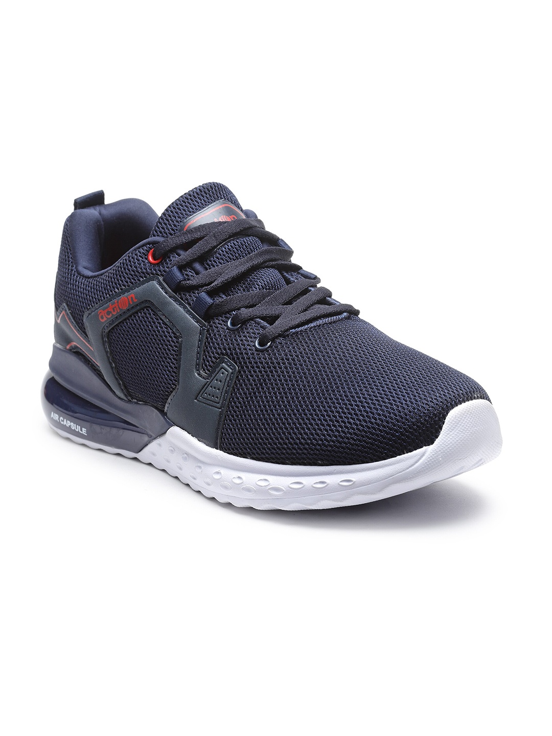

Action Men Mesh Running Non-Marking Shoes, Navy blue