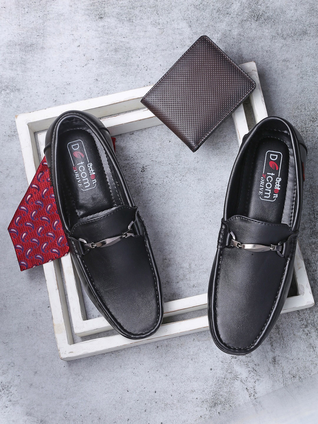 

Action Men Formal Loafers, Black