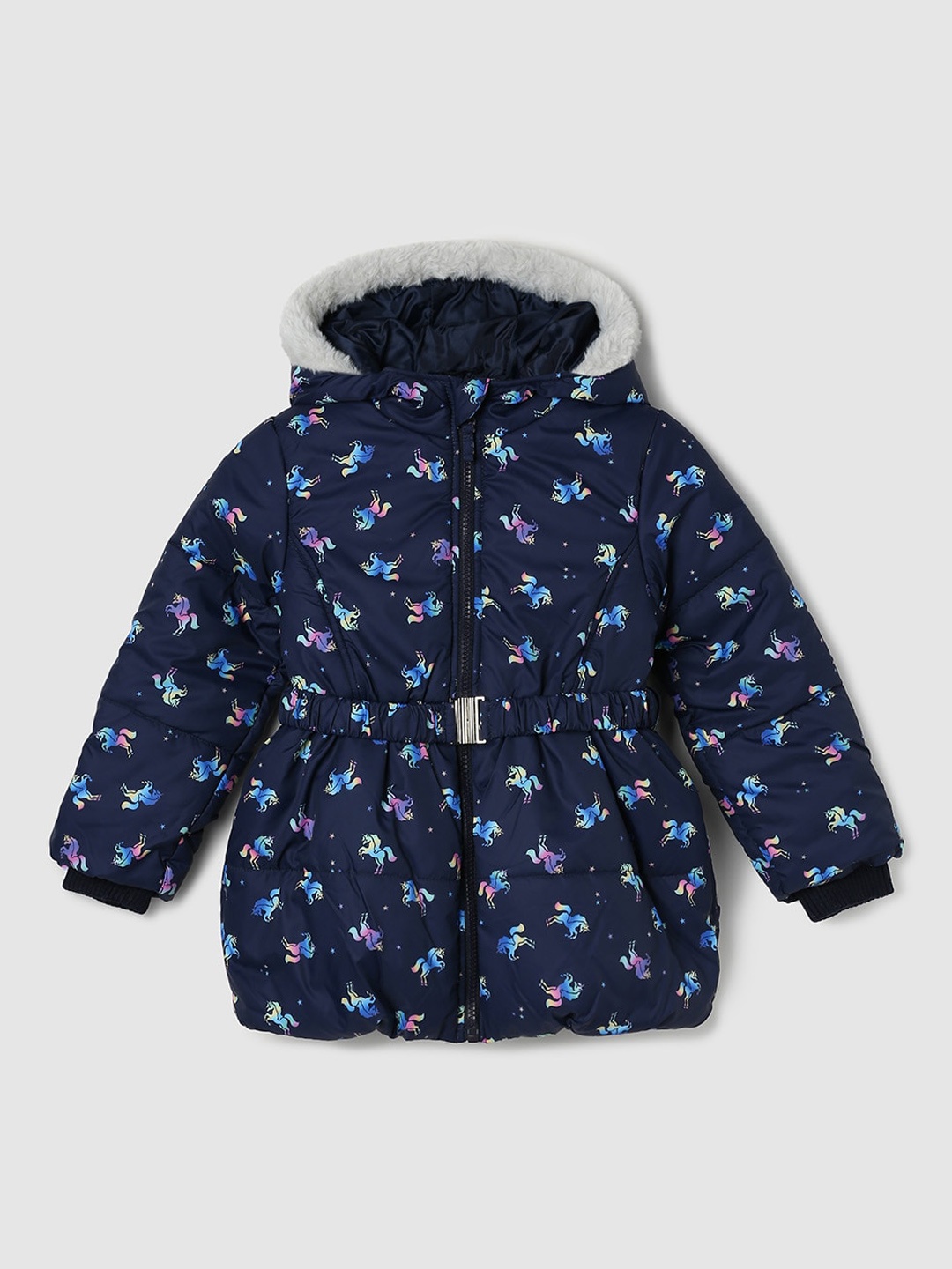 

max Girls Blue Padded Jacket