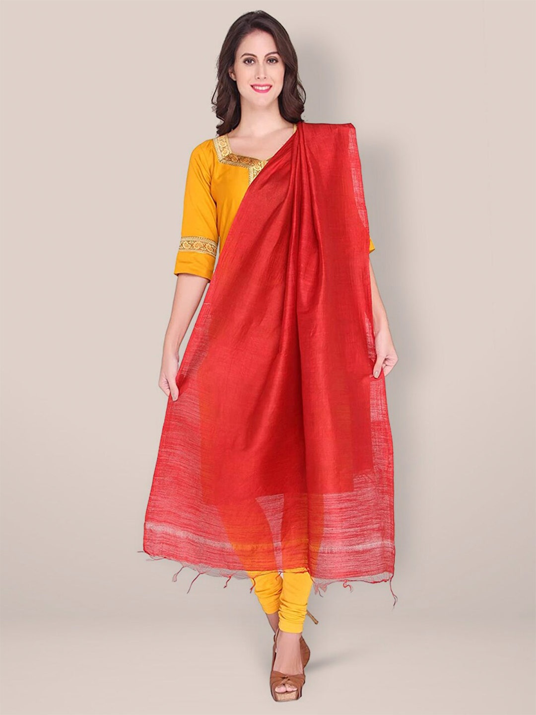 

Dupatta Bazaar Dupatta, Maroon