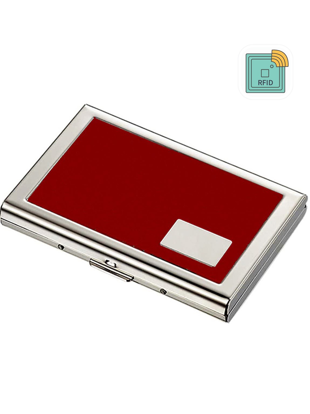 

StealODeal Unisex Red Leather Card Holder