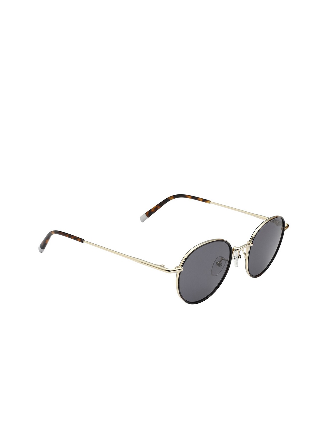 

Calvin Klein Unisex Round Sunglasses with UV Protected Lens Ck 1235A 714 49 S, Grey