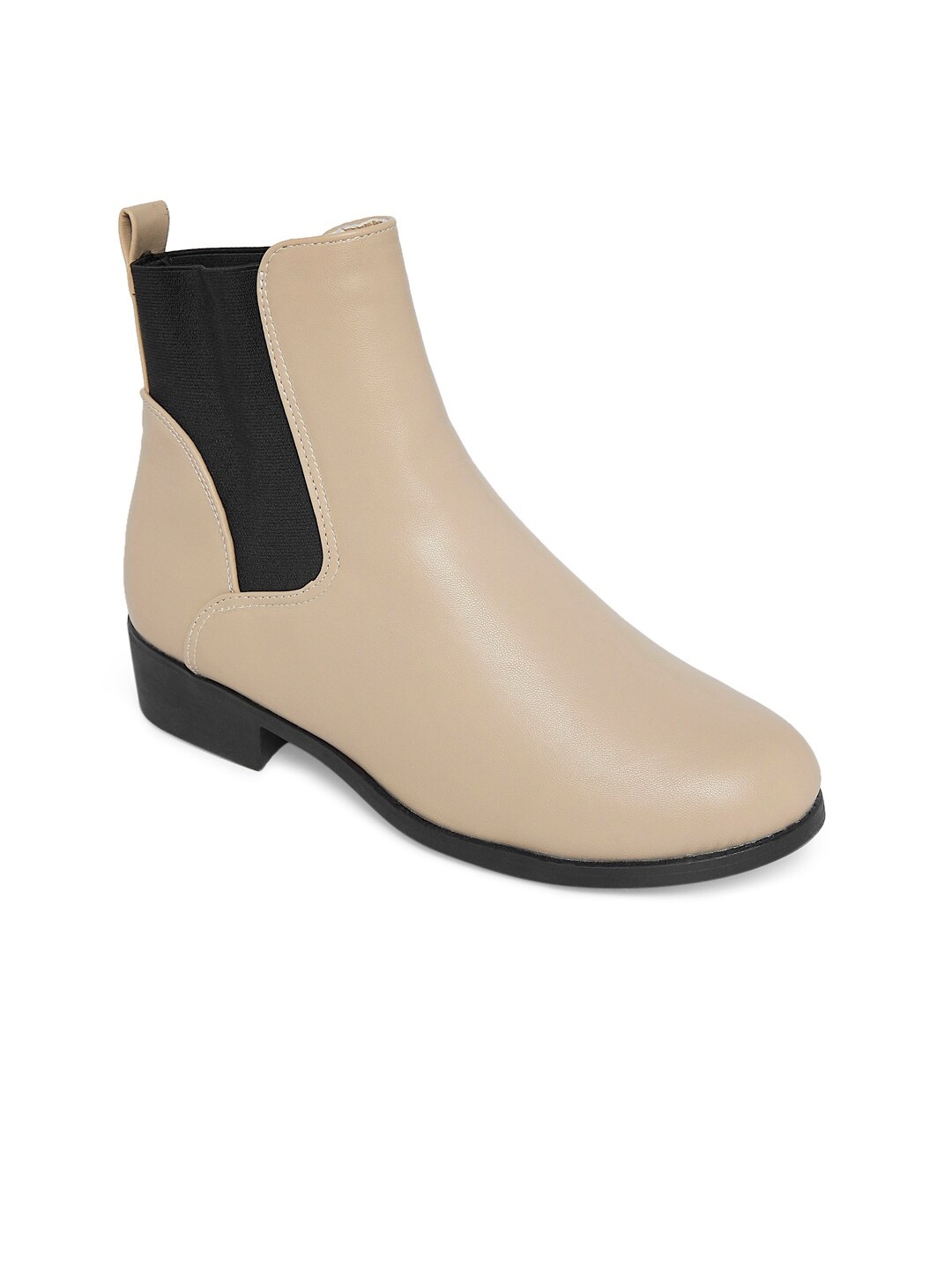 

Forever Glam by Pantaloons Women Casual Block-Heeled Regular Boots, Beige