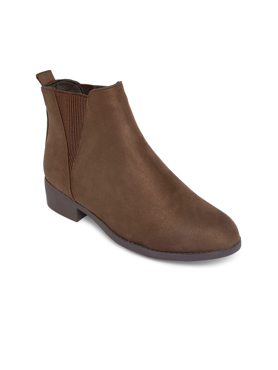 

Forever Glam by Pantaloons Women Flat Chelsea Boots, Brown
