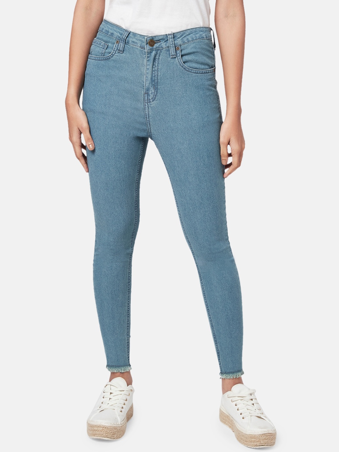 

YU by Pantaloons Women Skinny Fit Jeans, Blue