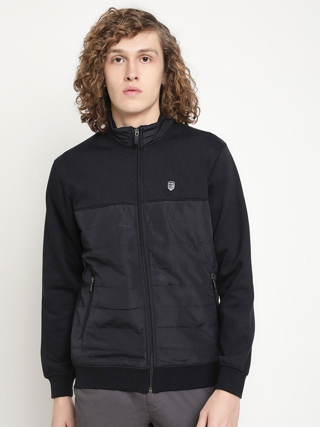 

Octave Men Navy Blue Sweatshirt