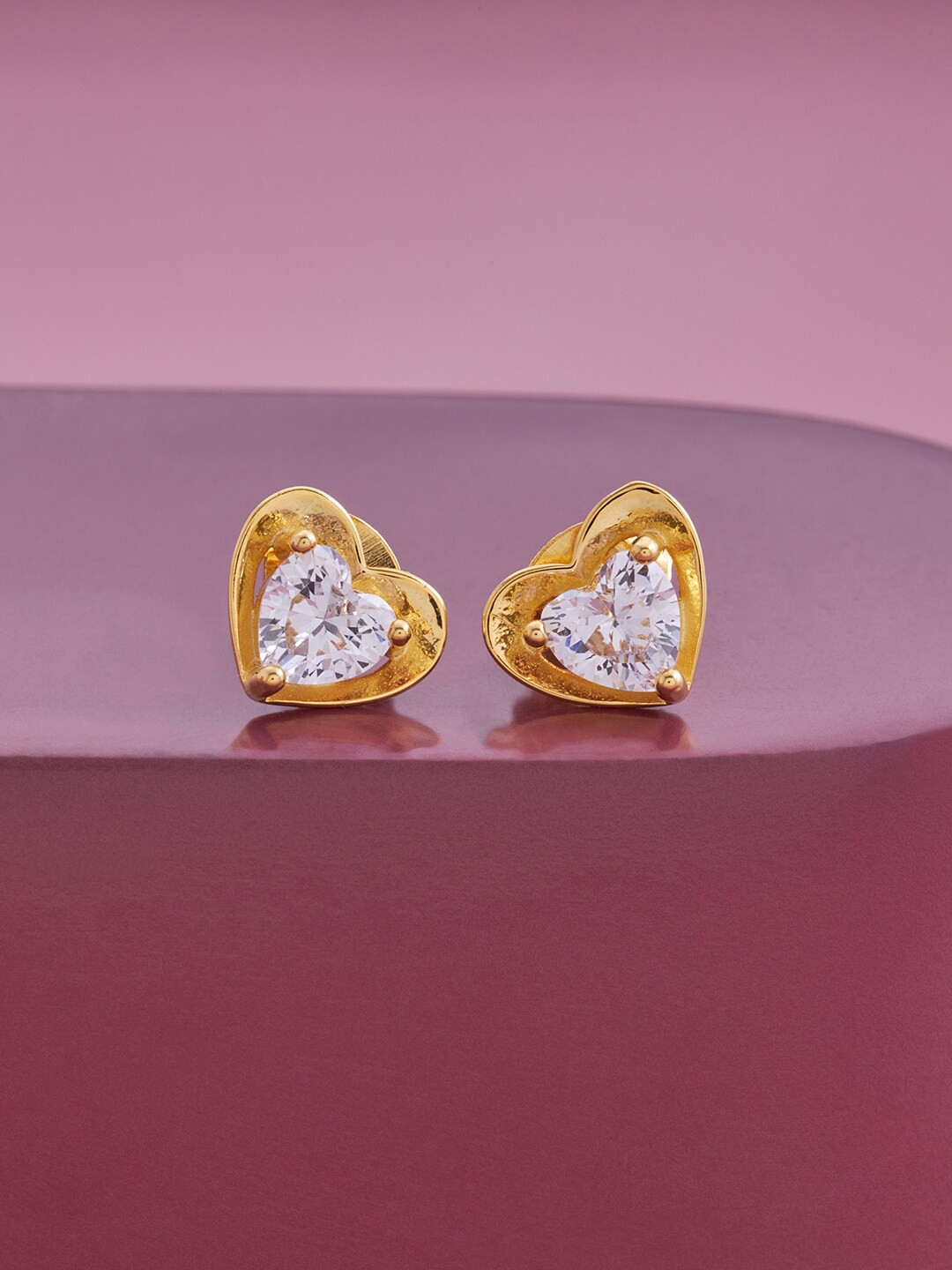

Kushal's Fashion Jewellery White Contemporary Studs Earrings