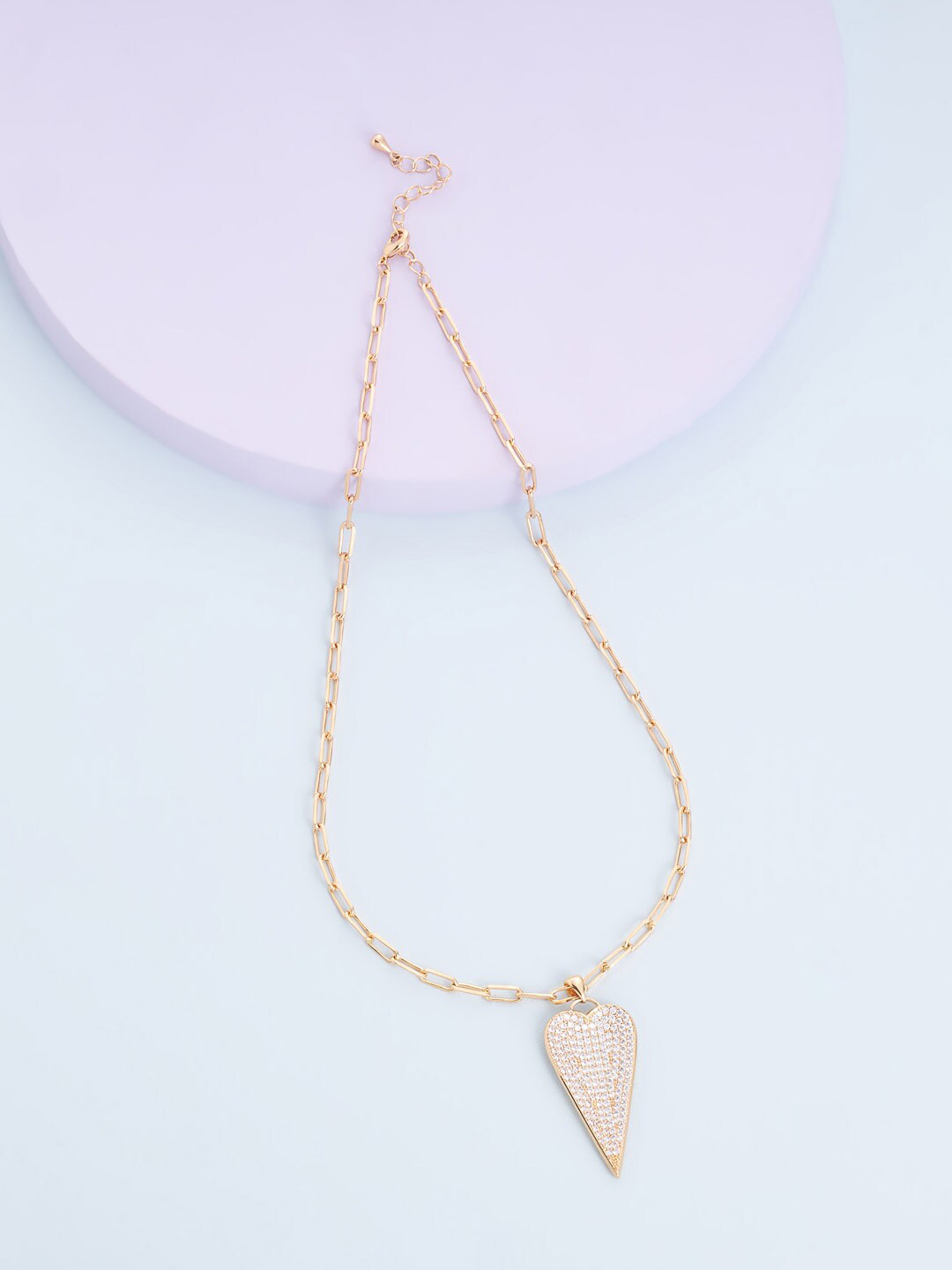 

Kushal's Fashion Jewellery Copper Gold-Plated Necklace