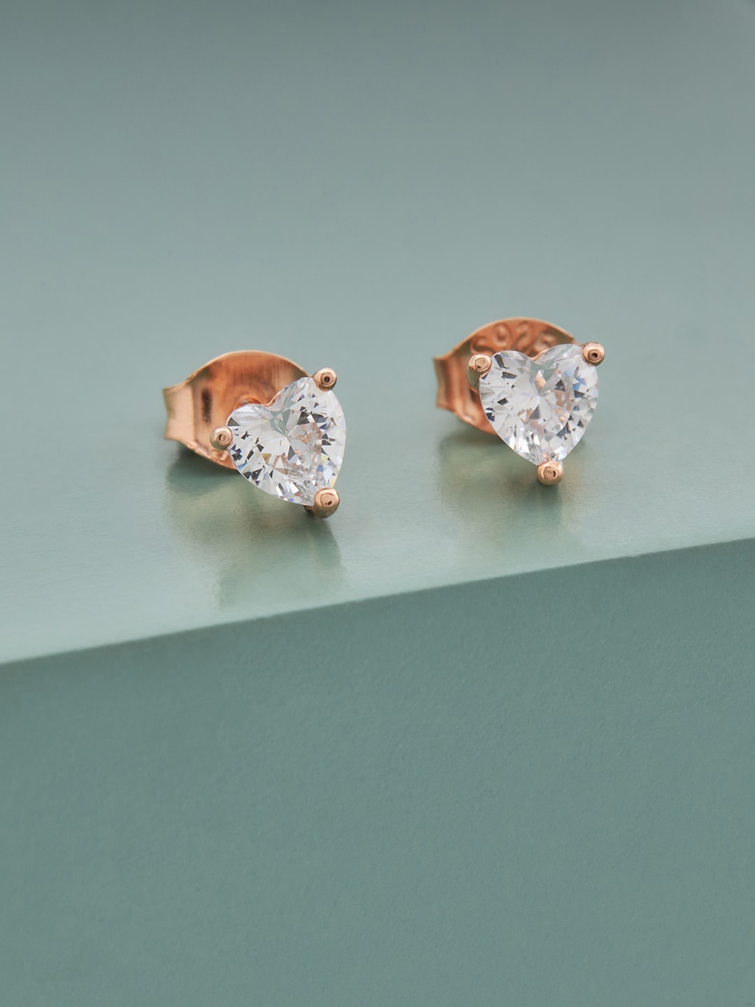 

Kushal's Fashion Jewellery Contemporary Studs Earrings, White