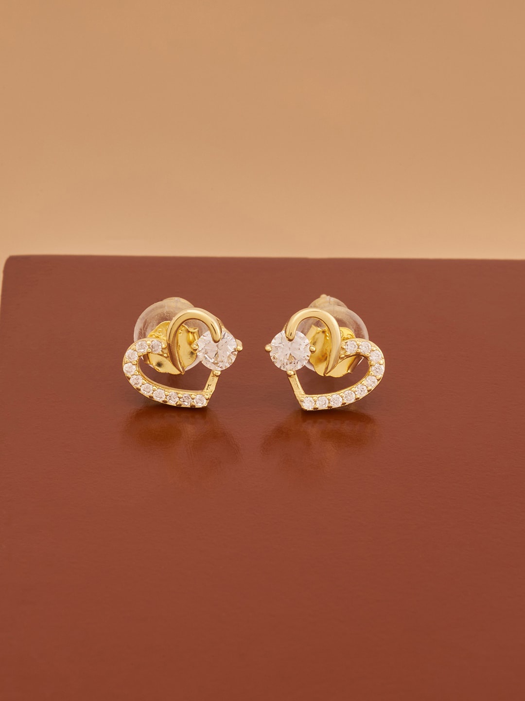 

Kushal's Fashion Jewellery Contemporary Studs Earrings, White