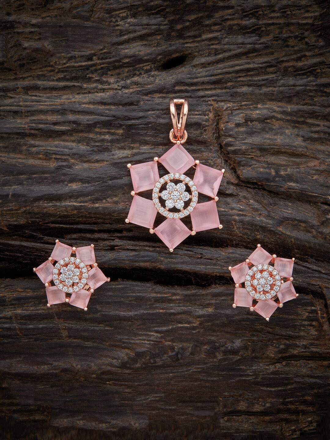 

Kushal's Fashion Jewellery Women Pink Pendant