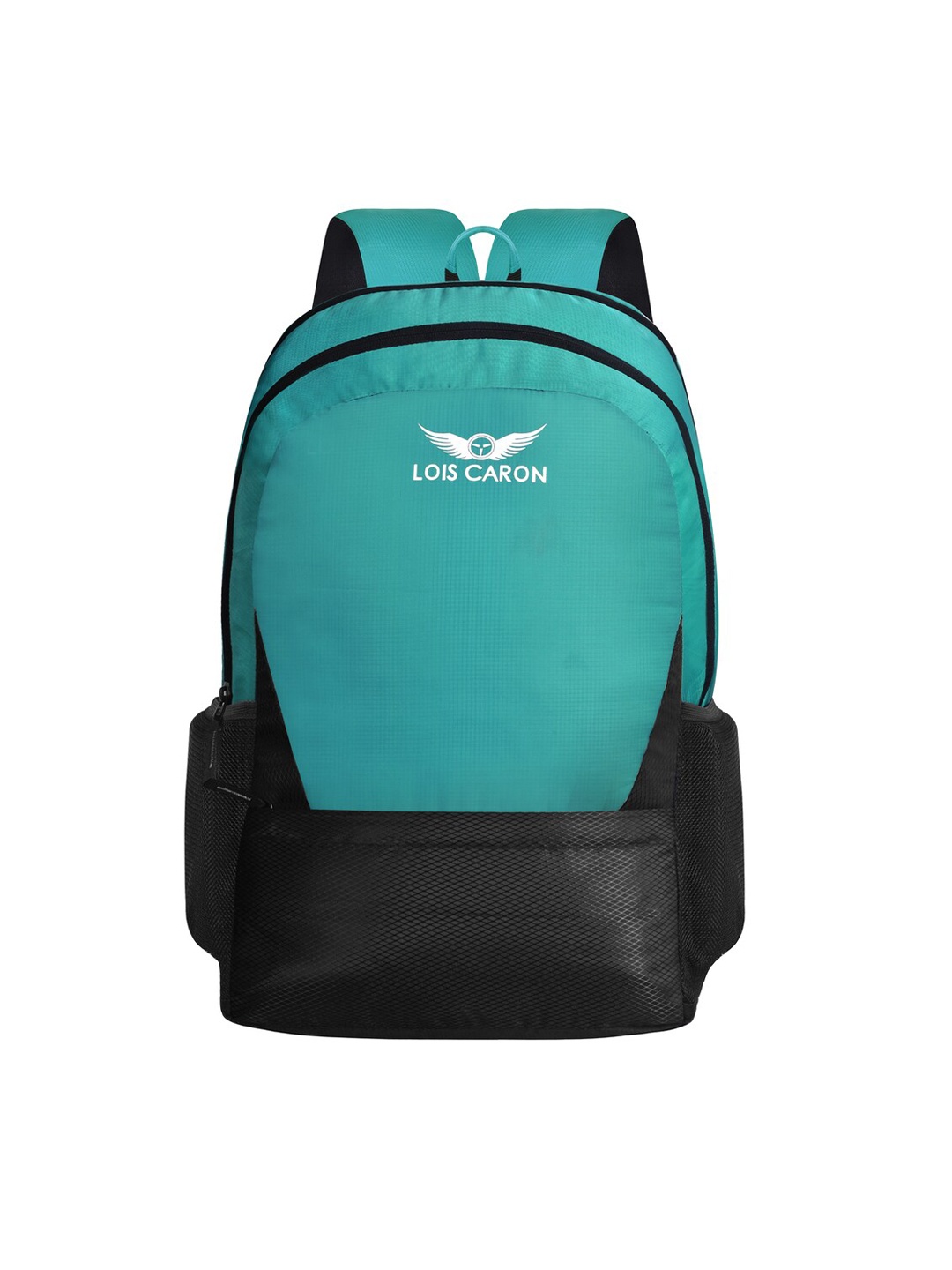 

LOIS CARON Laptop Backpack with Earphone Gate, Green